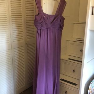 David’s Bridal Maxi Bridesmaids Dress